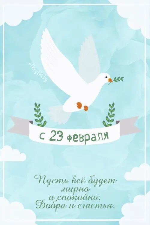 Открытки с 23 февраля (235 картинок). Прикольные открытки с Днем защитника Отечества