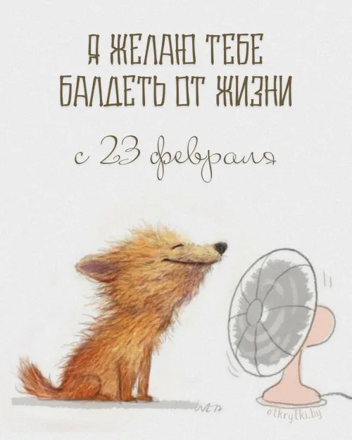 Открытки с 23 февраля (235 картинок). Прикольные открытки с Днем защитника Отечества