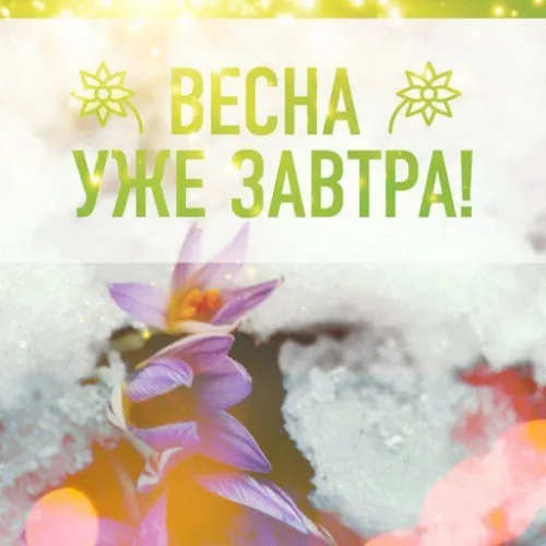 Открытки на последний день зимы (170 картинок). Красивые открытки