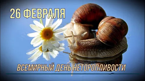 Открытки на Всемирный день неторопливости (30 картинок). Прикольные картинки с Днем неторопливости