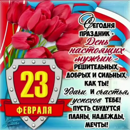 Открытки с 23 февраля (235 картинок). Картинки с поздравлениями с 23 февраля