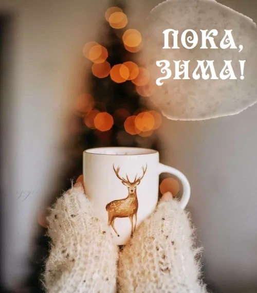 Открытки на последний день зимы (170 картинок). Красивые открытки