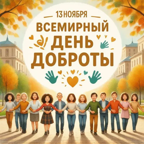 Открытки на Всемирный день доброты (35 картинок). Красивые позитивные картинки со Всемирным днем доброты