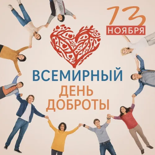 Открытки на Всемирный день доброты (35 картинок). Красивые позитивные картинки со Всемирным днем доброты
