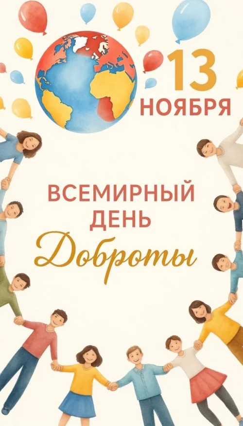 Открытки на Всемирный день доброты (35 картинок). Красивые позитивные картинки со Всемирным днем доброты