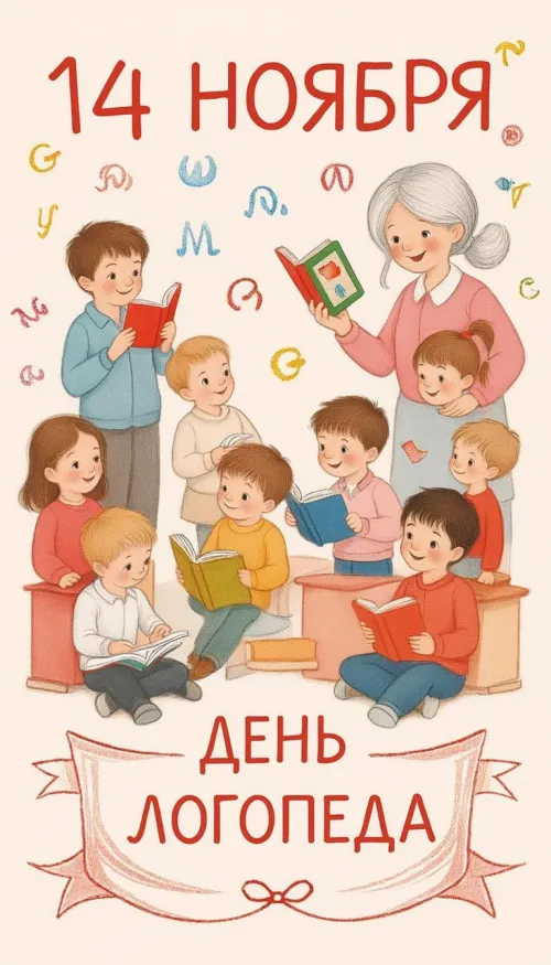 Открытки с Международным днем логопеда (40 картинок). Красивые открытки на Международный день логопеда