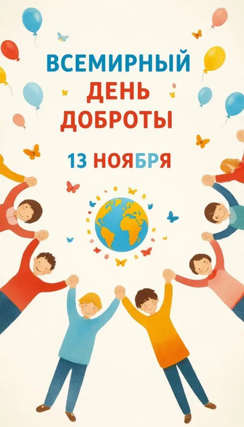 Открытки на Всемирный день доброты (35 картинок). Красивые позитивные картинки со Всемирным днем доброты