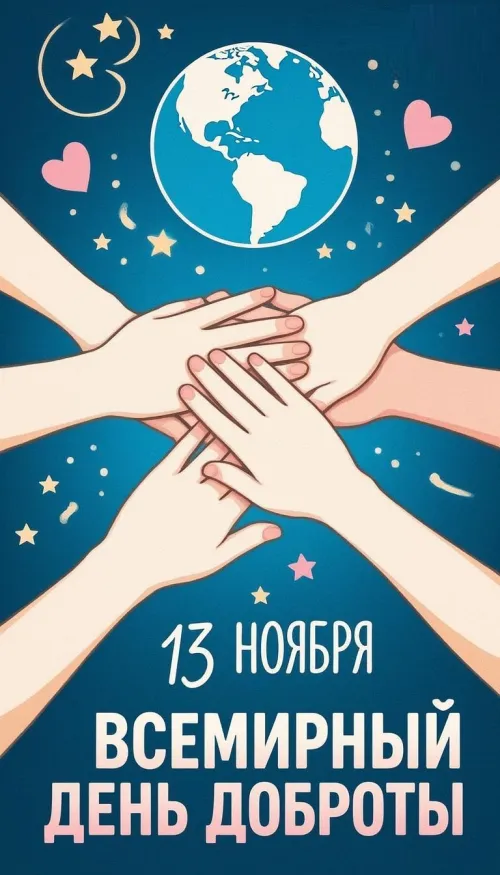 Открытки на Всемирный день доброты (35 картинок). Красивые позитивные картинки со Всемирным днем доброты