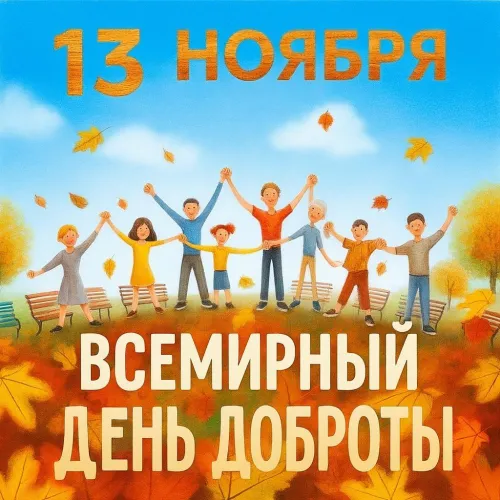 Открытки на Всемирный день доброты (35 картинок). Красивые позитивные картинки со Всемирным днем доброты