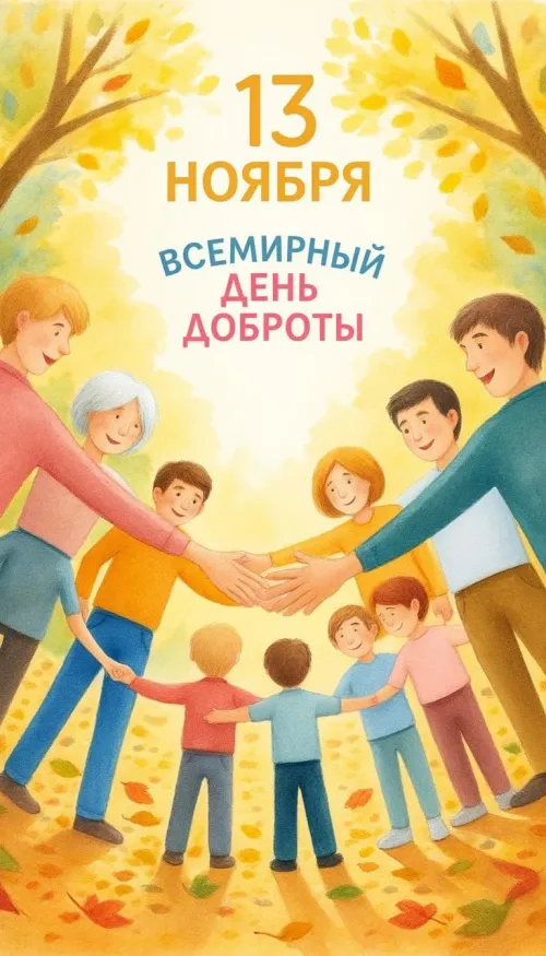 Открытки на Всемирный день доброты (35 картинок). Красивые позитивные картинки со Всемирным днем доброты
