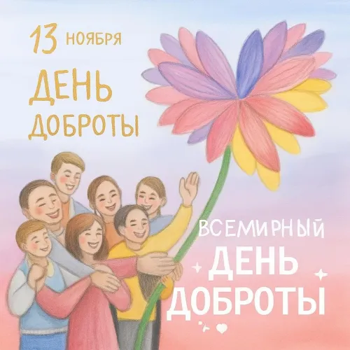 Открытки на Всемирный день доброты (35 картинок). Красивые позитивные картинки со Всемирным днем доброты